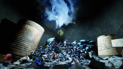 A Simple Garbage Sorting Game